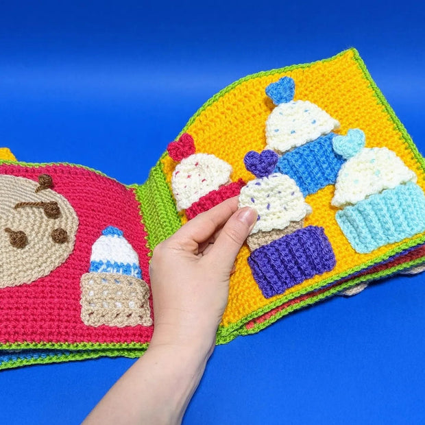 Crochet quiet book PDF amigurumi pattern Bake Time