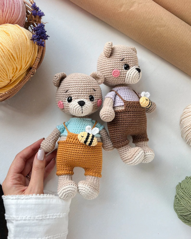 Bruno The Bear crochet pattern