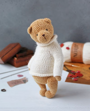 Crochet pattern Teddy Bear with a sweater