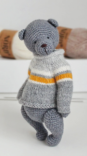 Crochet pattern Teddy Bear with a sweater