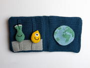 Baby Astronaut Quiet book crochet pattern