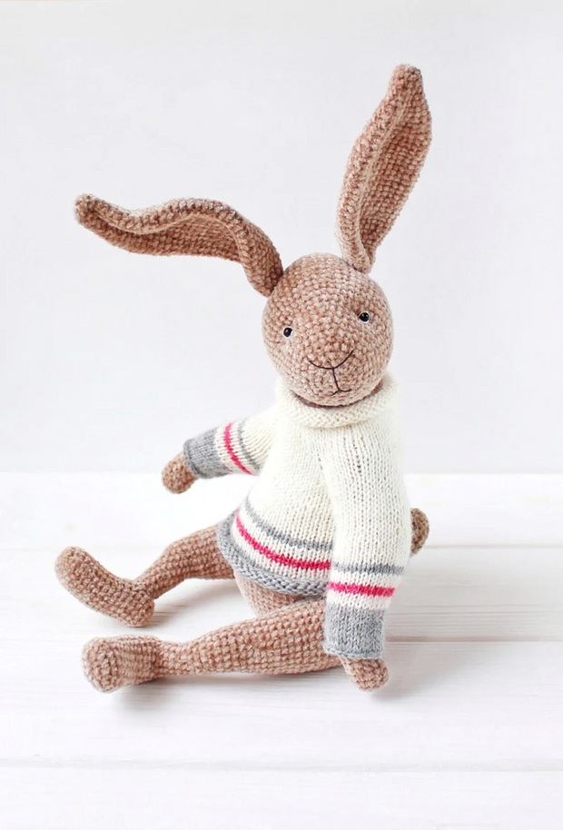 amigurumi bunny with a sweater CROCHET PATTERN