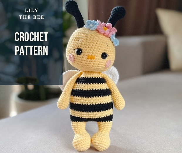 Lily The Bee Crochet Pattern