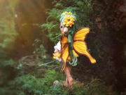 crochet pattern Sunflower Fairy doll