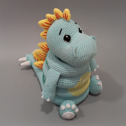 Dino stacking toy crochet pattern stegosaurus