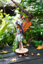 Crochet Doll Pattern, Eryne the Leaf Fairy