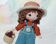 Little CATHY Crochet Doll Pattern