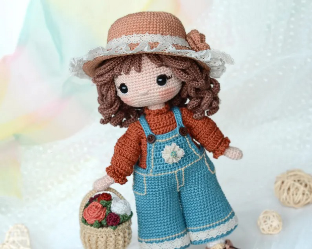 Little CATHY Crochet Doll Pattern