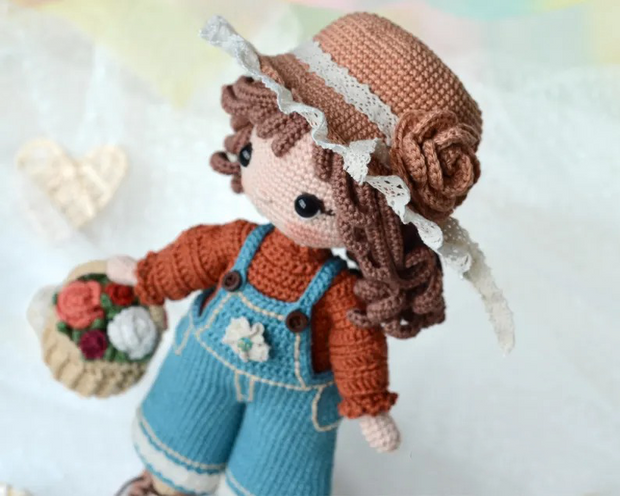 Little CATHY Crochet Doll Pattern