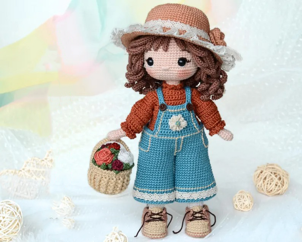 Little CATHY Crochet Doll Pattern