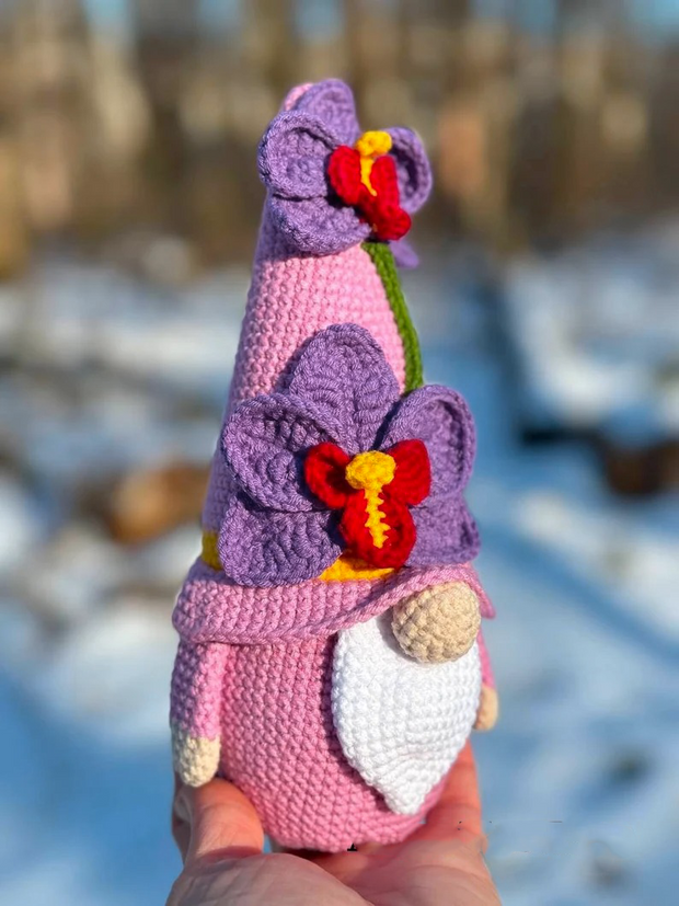 5 in 1 Flower gnomes crochet pattern