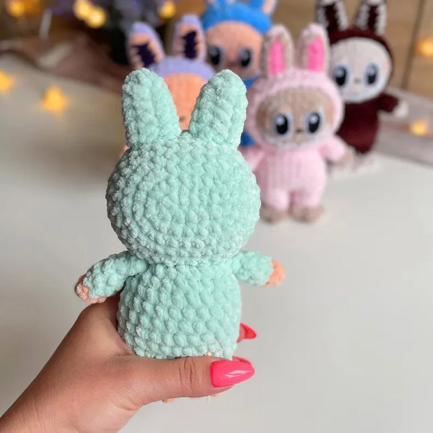Labubu Inspired Amigurumi Plushies