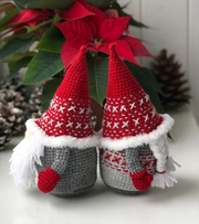 Crochet Pattern christmas Nordic Gnomes