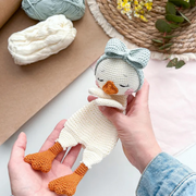 Goose Lovey Blanket crochet pattern