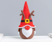 Christmas crochet patterns Reindeer gnomes