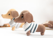 Crochet pattern Dachshund Dog