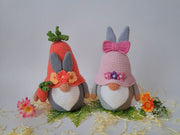 Set of 2 Easter GNOMES crochet pattern