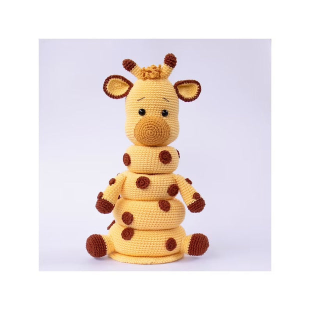 Giraffe stacking toy Crochet Pattern