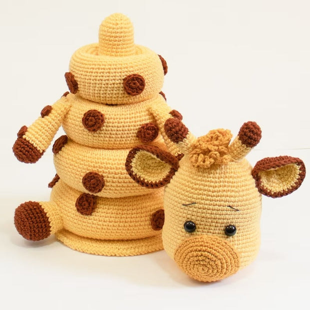 Giraffe stacking toy Crochet Pattern