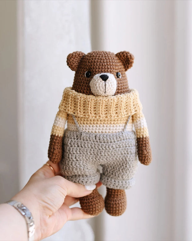 Crochet Toy Teddy Bear Pattern