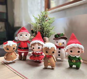 Set of 6 Festive Christmas Crochet Pattern collection