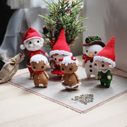 Set of 6 Festive Christmas Crochet Pattern collection