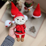 Set of 6 Festive Christmas Crochet Pattern collection