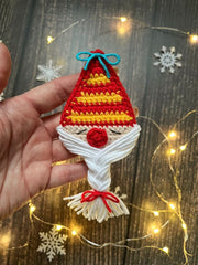 Set of 3 Christmas Gnome crochet Pattern