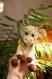 Crochet bull pattern