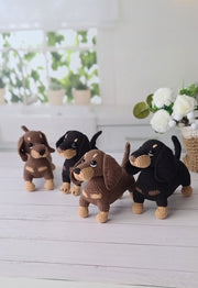 Crochet pattern dachshund dog