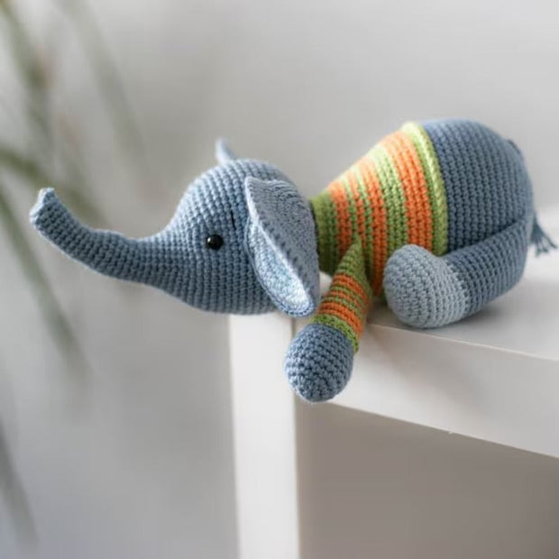 Amigurumi elephant crochet pattern