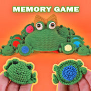 The ORIGINAL Frog Memory Game Crochet Pattern