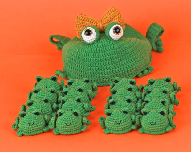 The ORIGINAL Frog Memory Game Crochet Pattern