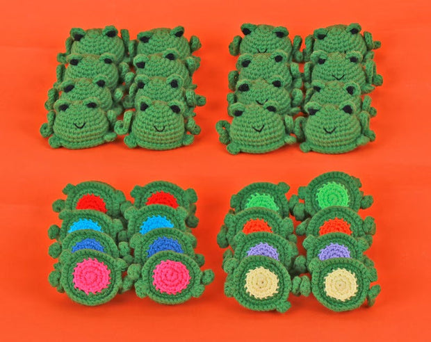 The ORIGINAL Frog Memory Game Crochet Pattern