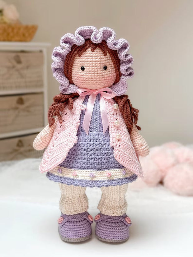 Emma, romantic doll amigurumi pattern