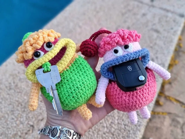 Monster Key Holder Crochet Pattern