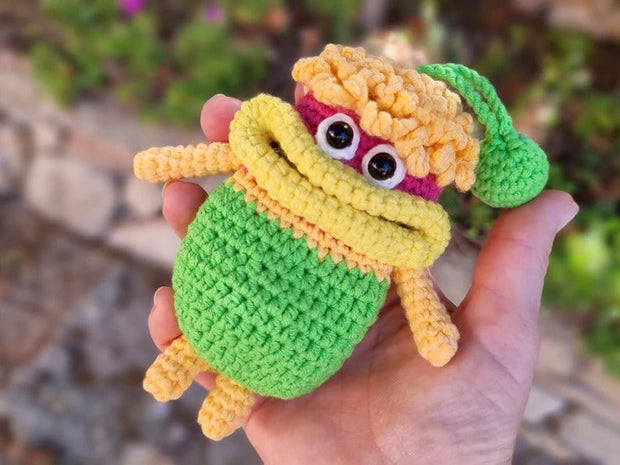 Monster Key Holder Crochet Pattern