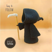 GRIM REAPER amigurumi toy pattern