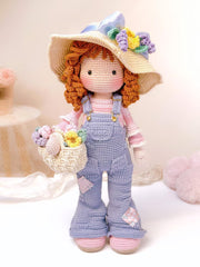 Romantic doll amigurumi crochet pattern