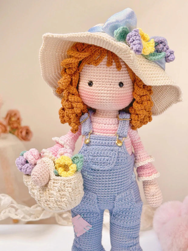 Romantic doll amigurumi crochet pattern