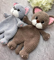Crochet CAT lovey pattern