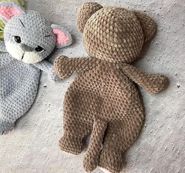 Crochet CAT lovey pattern