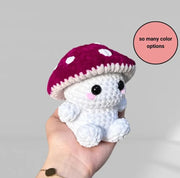 No Sew Mushroom Guy Crochet Pattern