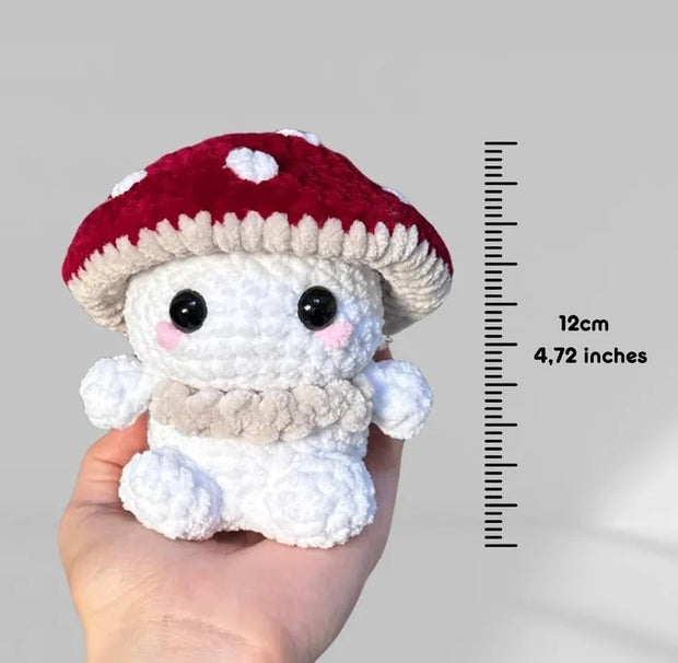 No Sew Mushroom Guy Crochet Pattern
