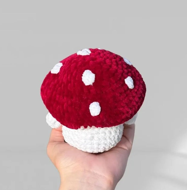 No Sew Mushroom Guy Crochet Pattern
