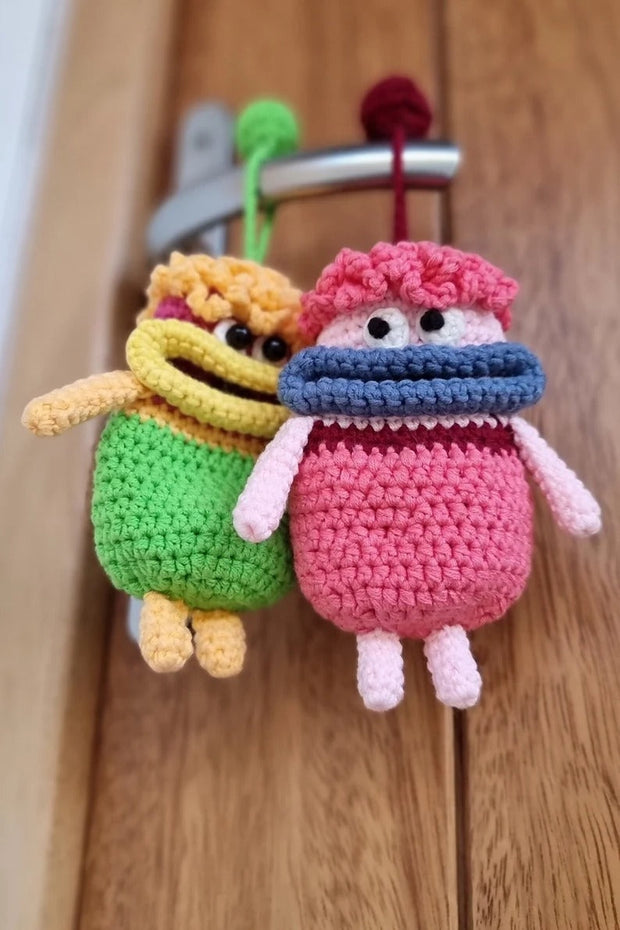 Monster Key Holder Crochet Pattern