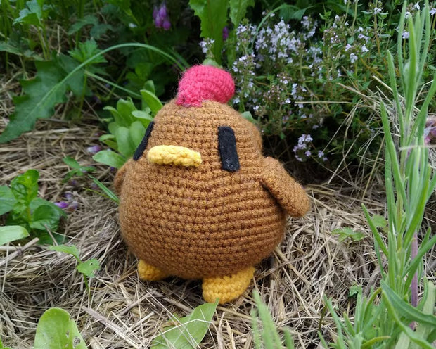 Amigurumi chicken, crochet pattern