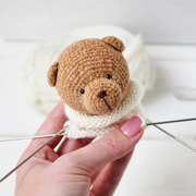 Crochet pattern Teddy Bear with a sweater