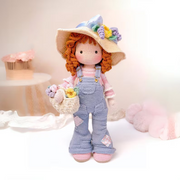 Romantic doll amigurumi crochet pattern