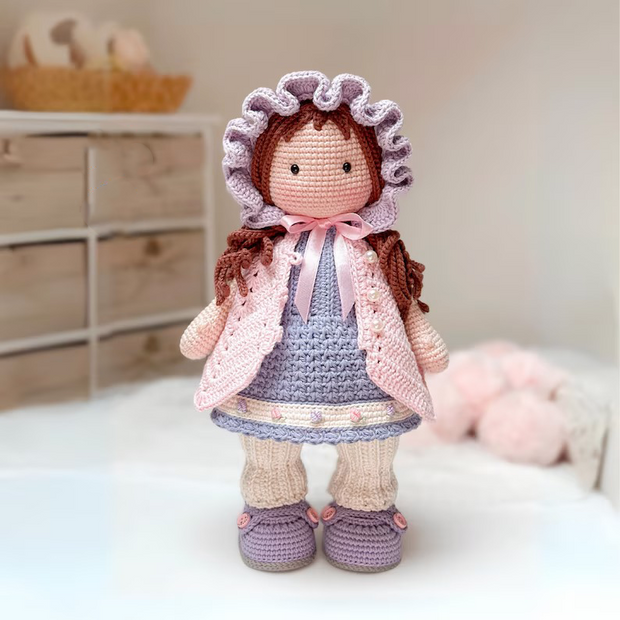 Emma, romantic doll amigurumi pattern